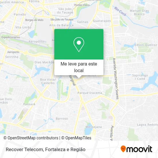 Recover Telecom mapa