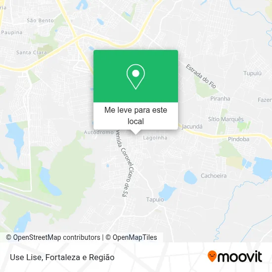 Use Lise mapa