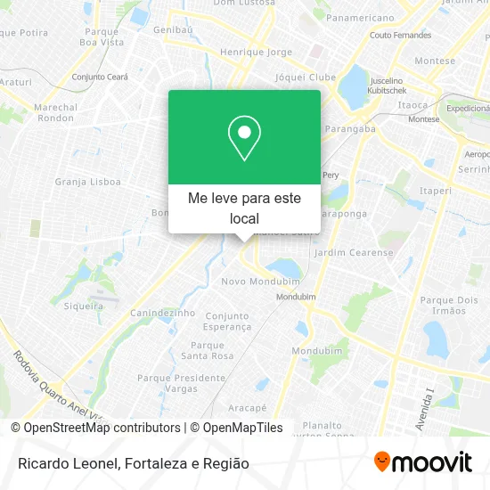 Ricardo Leonel mapa