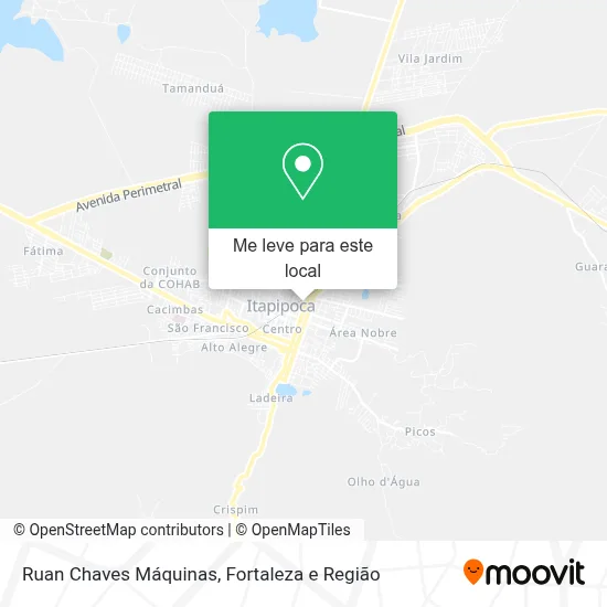 Ruan Chaves Máquinas mapa