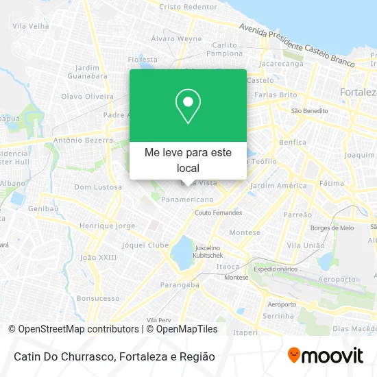 Catin Do Churrasco mapa