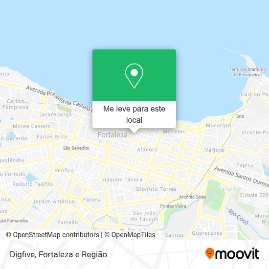 Digfive mapa