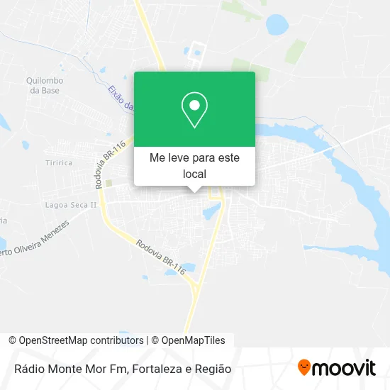 Rádio Monte Mor Fm mapa