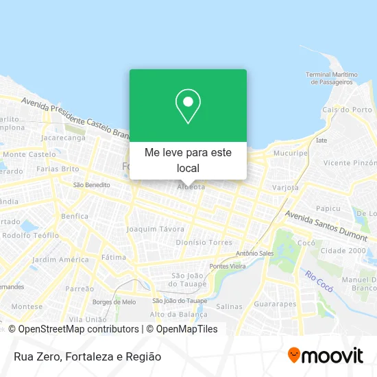 Rua Zero mapa