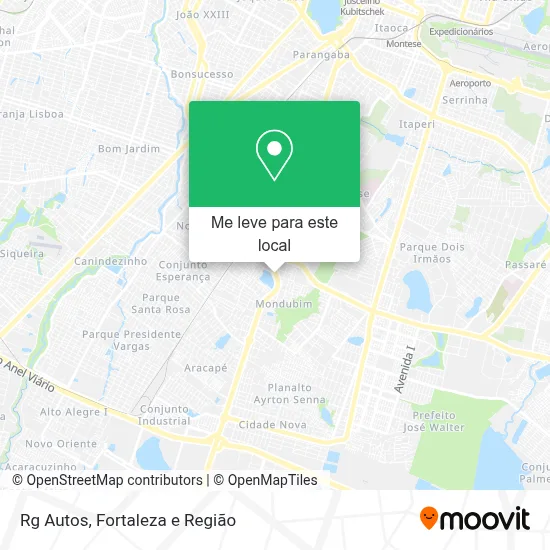 Rg Autos mapa