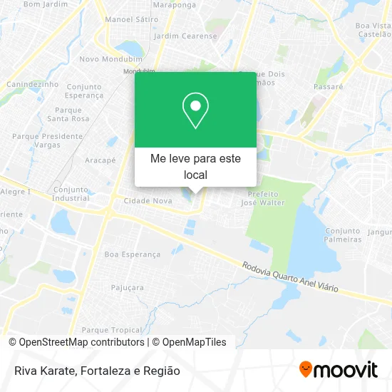 Riva Karate mapa