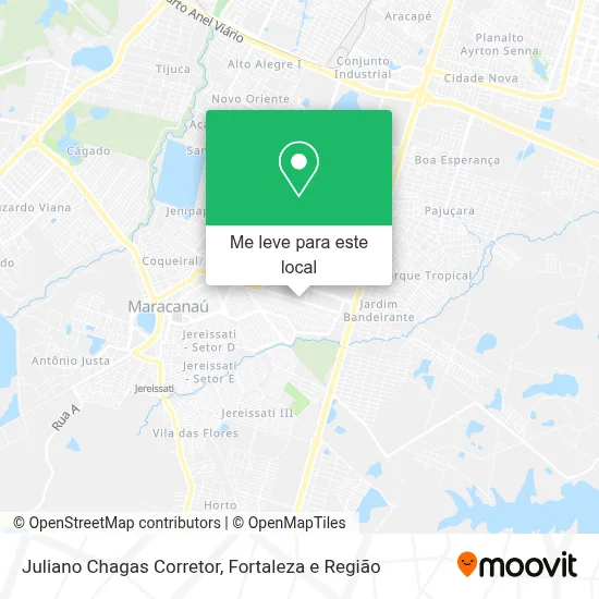 Juliano Chagas Corretor mapa