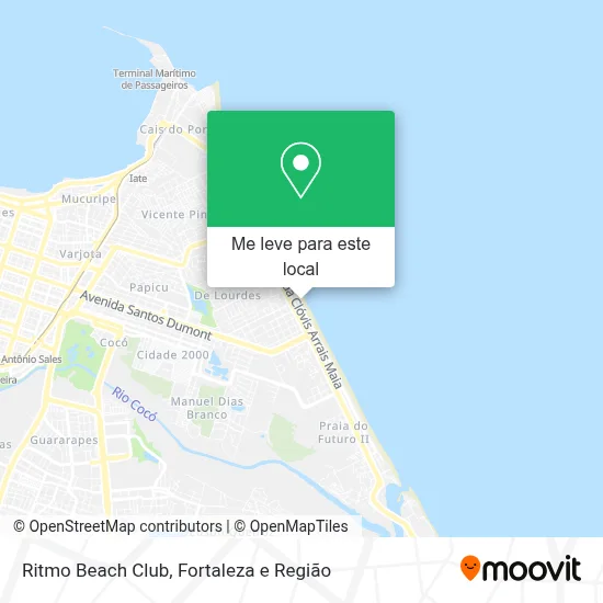 Ritmo Beach Club mapa