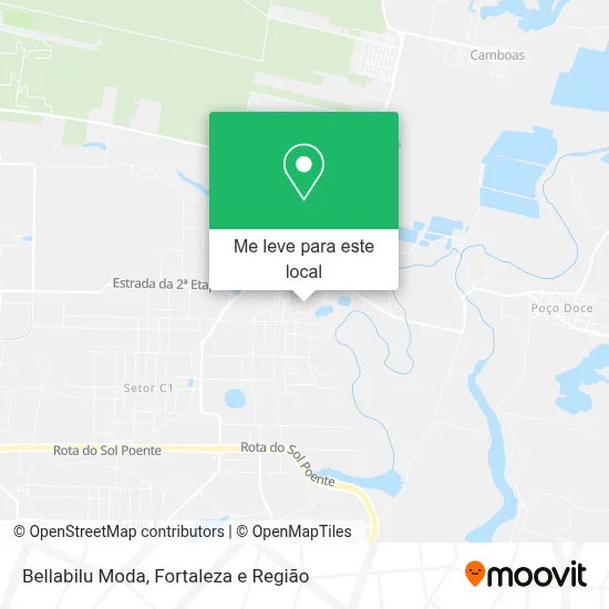 Bellabilu Moda mapa