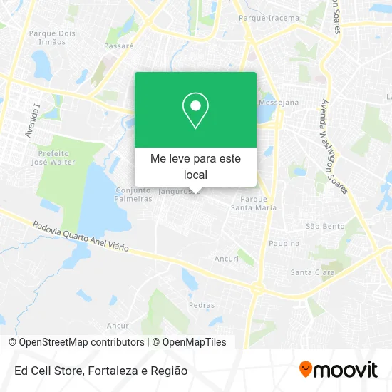 Ed Cell Store mapa