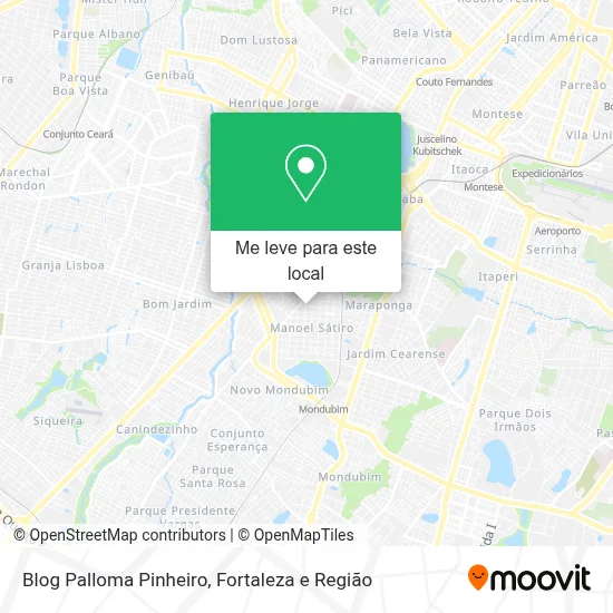 Blog Palloma Pinheiro mapa