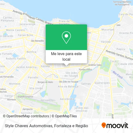 Style Chaves Automotivas mapa