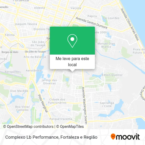 Complexo Lb Performance mapa
