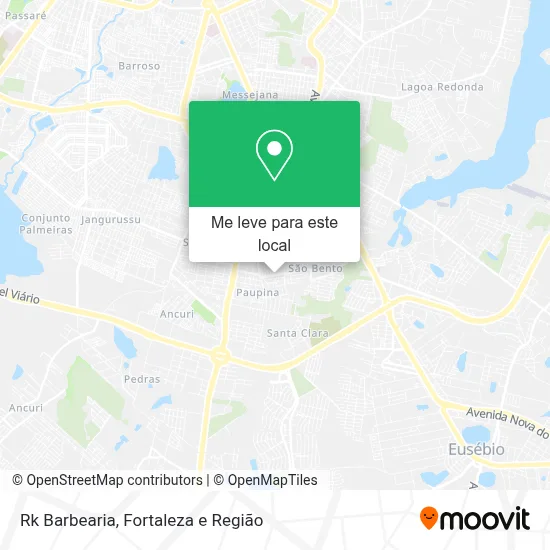Rk Barbearia mapa