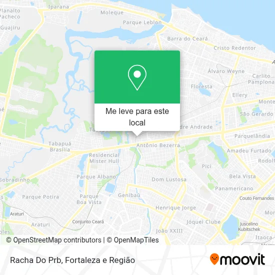Racha Do Prb mapa