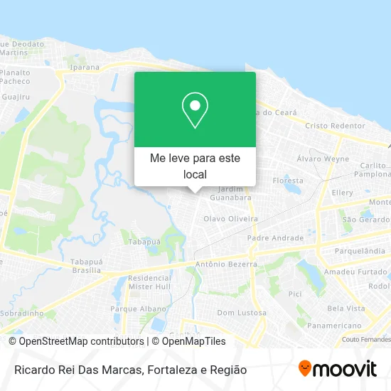 Ricardo Rei Das Marcas mapa