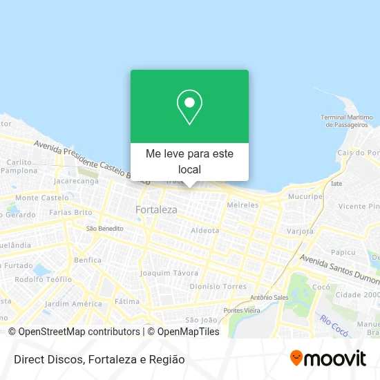 Direct Discos mapa