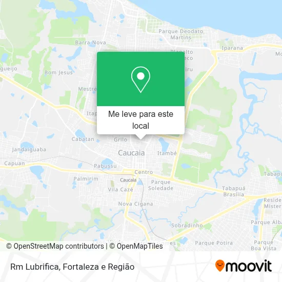 Rm Lubrifica mapa