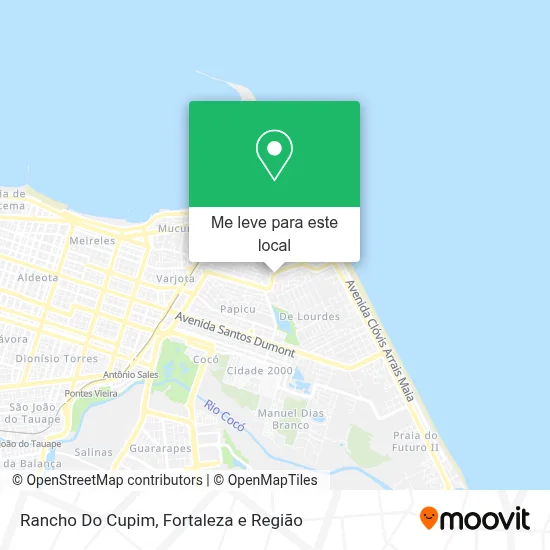 Rancho Do Cupim mapa