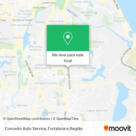 Conceito Auto Service mapa