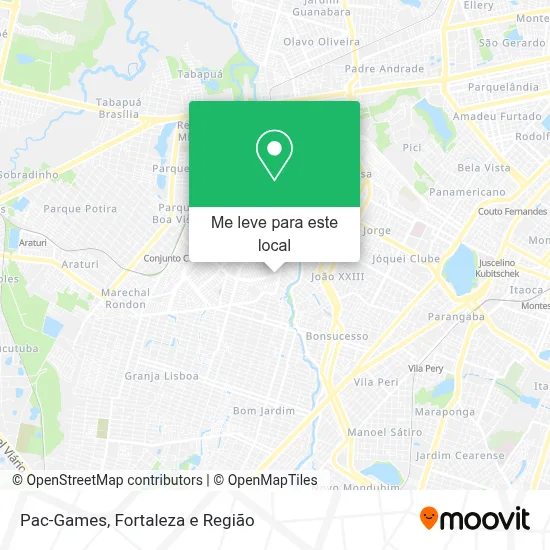 Pac-Games mapa