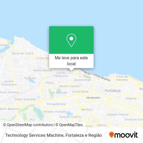 Technology Services Machine mapa