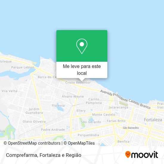 Comprefarma mapa