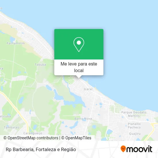Rp Barbearia mapa