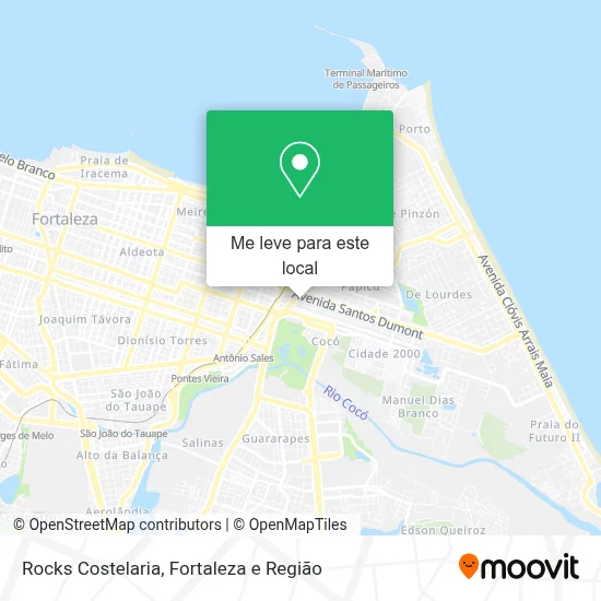 Rocks Costelaria mapa