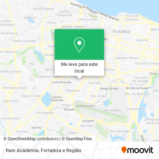 Rani Academia mapa