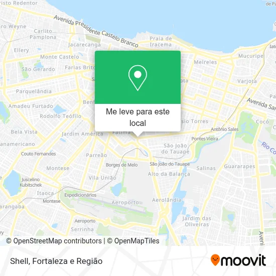 Shell mapa