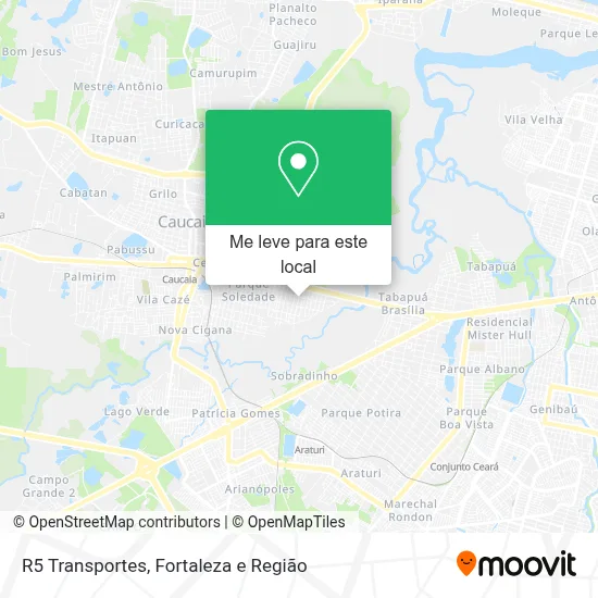 R5 Transportes mapa