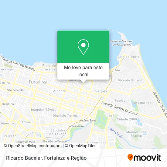 Ricardo Bacelar mapa
