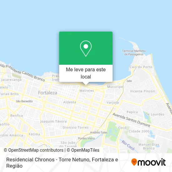 Residencial Chronos - Torre Netuno mapa