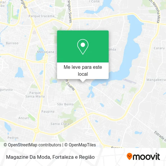 Magazine Da Moda mapa
