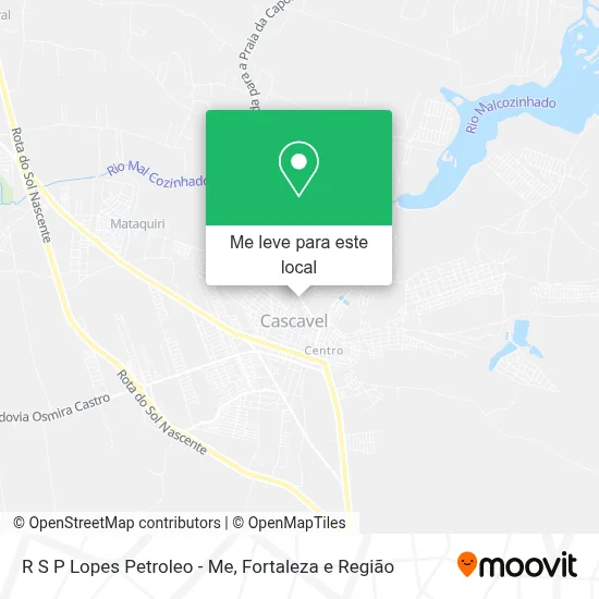 R S P Lopes Petroleo - Me mapa