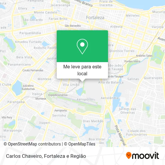 Carlos Chaveiro mapa