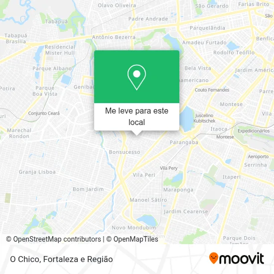 O Chico mapa