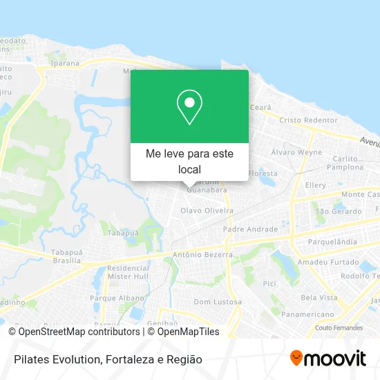 Pilates Evolution mapa