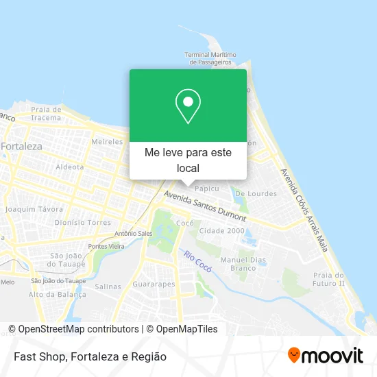 Fast Shop mapa