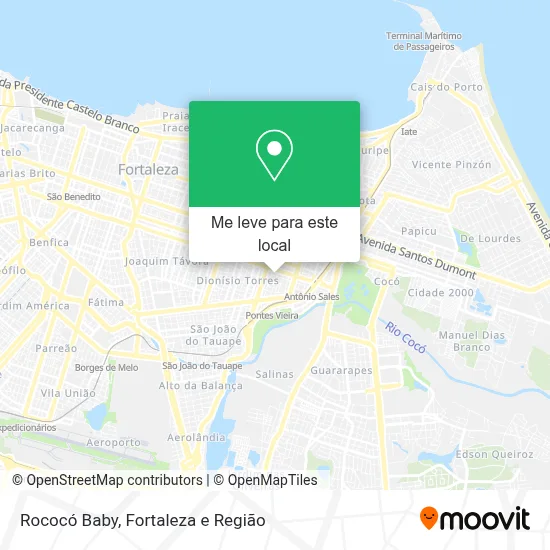 Rococó Baby mapa