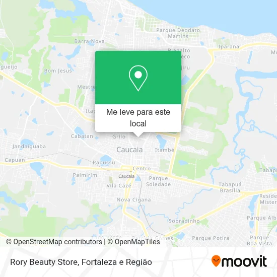 Rory Beauty Store mapa
