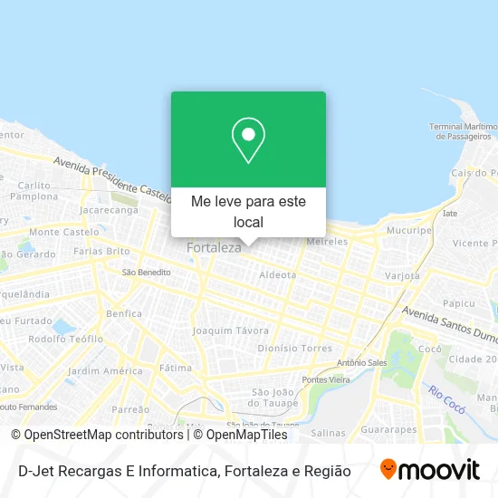 D-Jet Recargas E Informatica mapa
