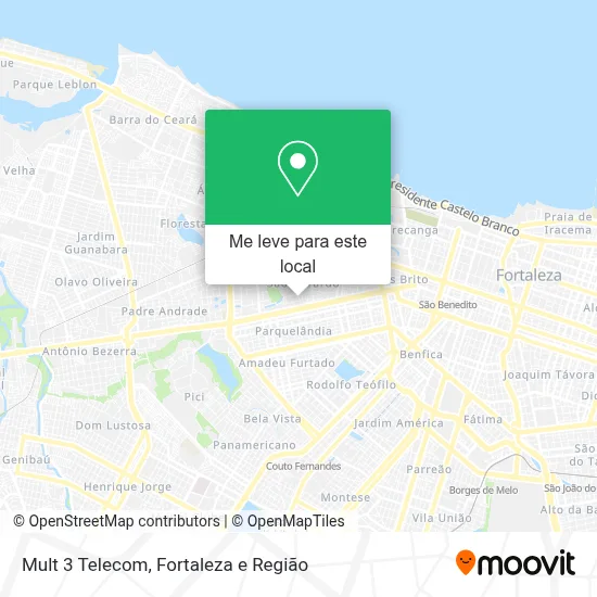 Mult 3 Telecom mapa