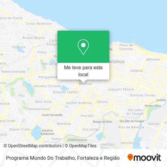 Programa Mundo Do Trabalho mapa