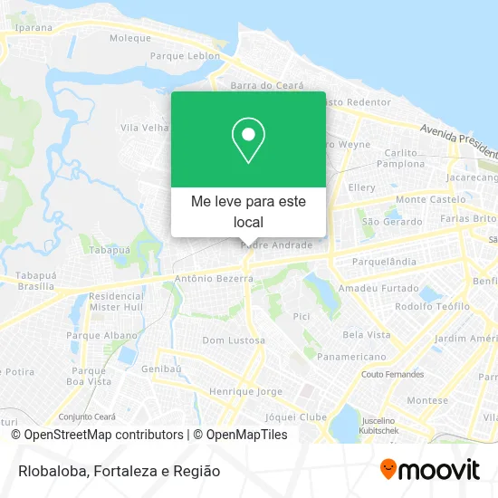 Rlobaloba mapa