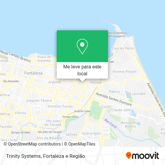 Trinity Systems mapa