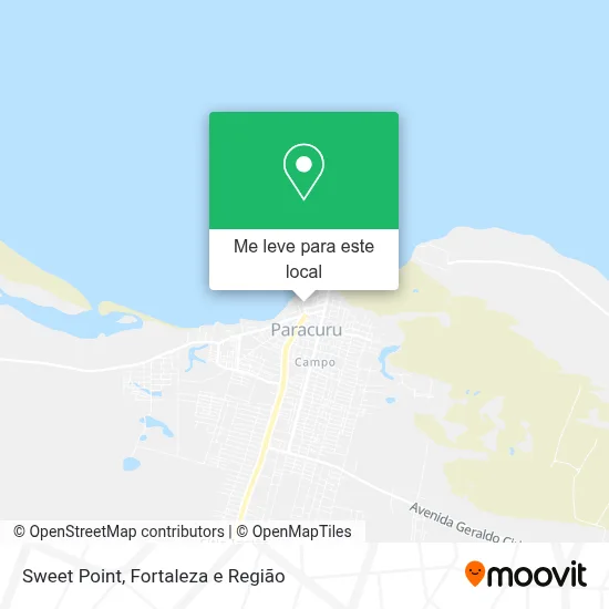 Sweet Point mapa