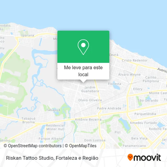 Riskan Tattoo Studio mapa