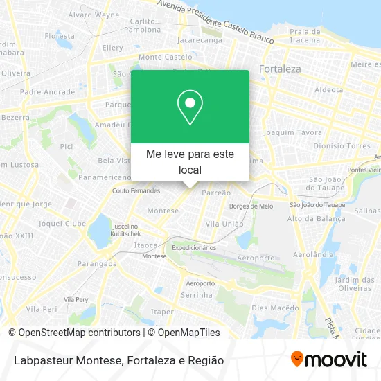 Labpasteur Montese mapa